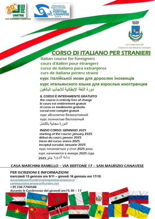 Corso di italiano per stranieri